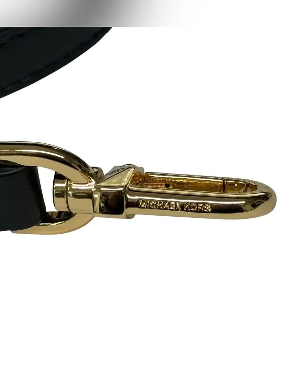 Michael Kors Black Leather Replacement Crossbody Strap L48” x 1/2